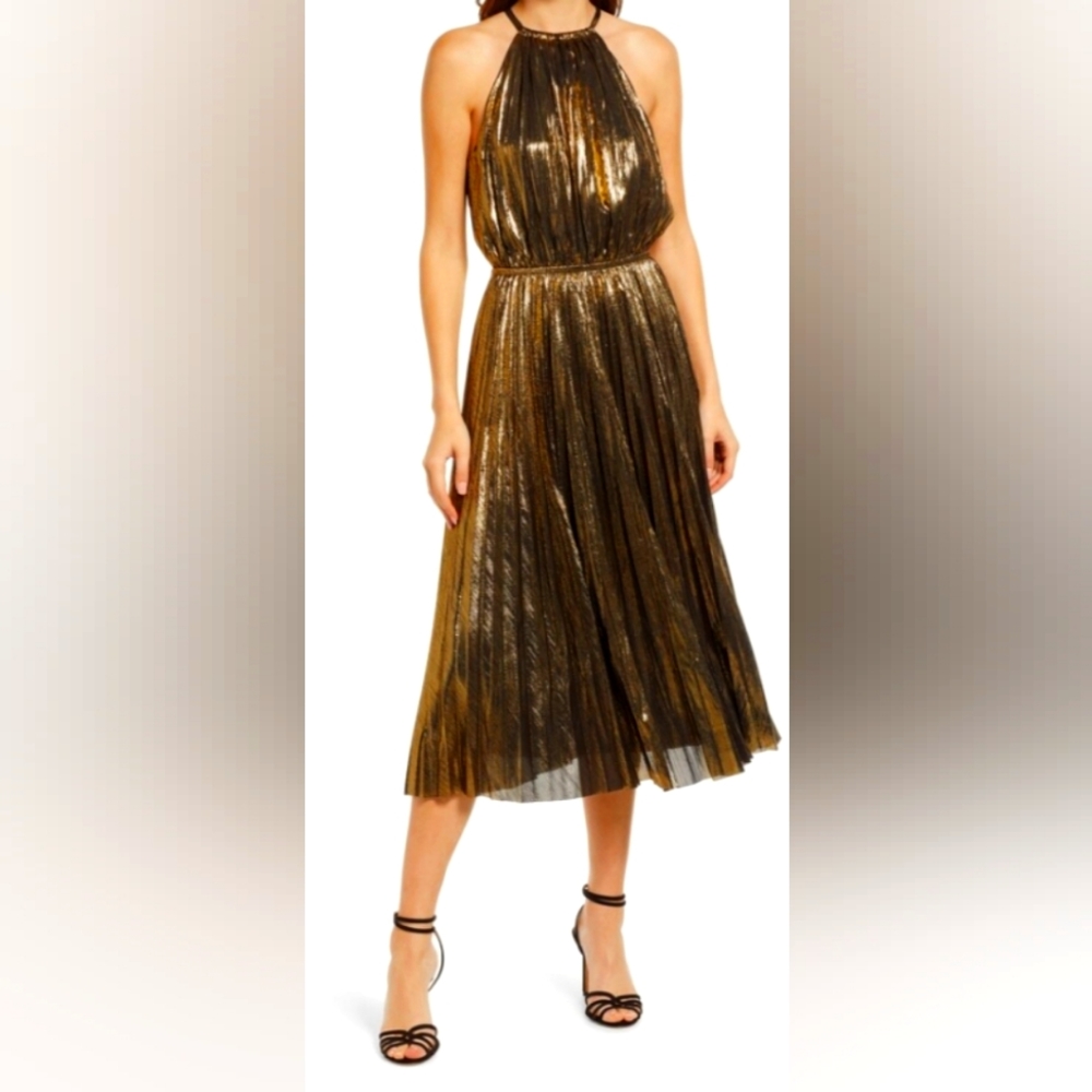 Gorgeous gold Chelsea28 dress